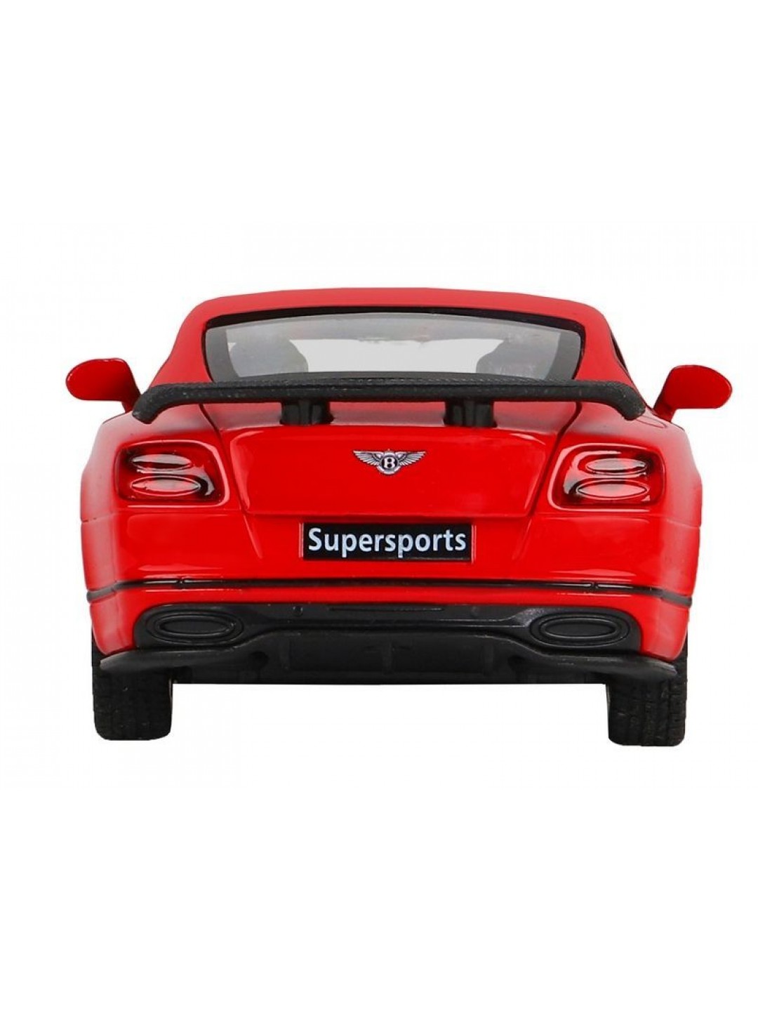 Машина "АВТОПАНОРАМА" Bentley Continental GT Supersports, красный, 1/32, в/к 17,5*12,5*6,5 см