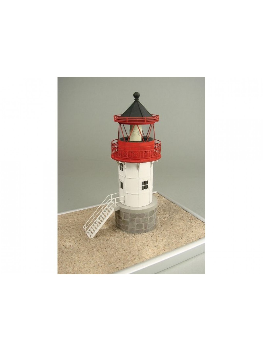 Сборная картонная модель Shipyard маяк Gellen Lighthouse (№48), 1/87