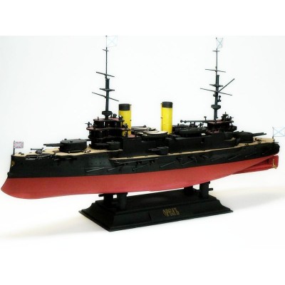 Сборная модель ZVEZDA Российский броненосец "Орел", 1/350