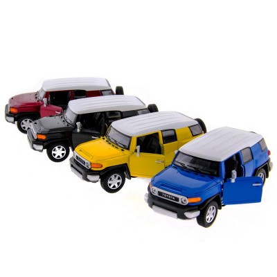 Машина Kinsmart "TOYOTA FJ CRUISER" инерция (1/12шт.) 1:36 б/к