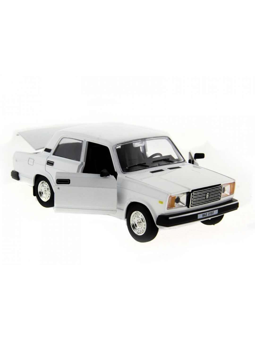 Машина "АВТОПАНОРАМА" ВАЗ 2107,1/24, Pull Bаck механизм, в/к 10*12*22 cм