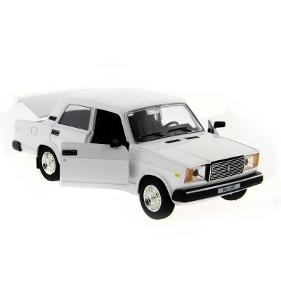 Машина "АВТОПАНОРАМА" ВАЗ 2107,1/24, Pull Bаck механизм, в/к 10*12*22 cм
