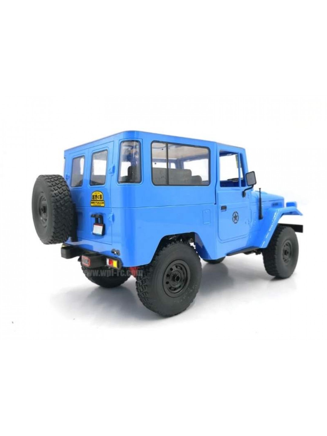 Радиоуправляемая машина WPL японский внедорожник FJ40 (голубая) 4WD 2.4G 1/16 KIT