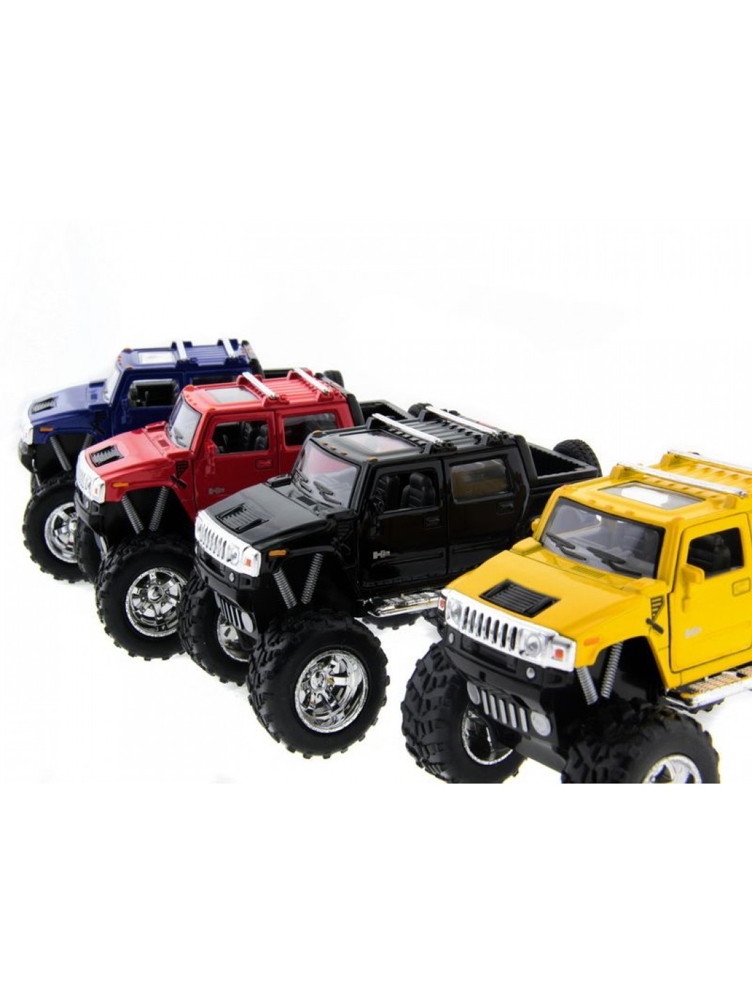 Машина Kinsmart 1:40 Haммer H2 (off road) инерция (1/12шт.) б/к