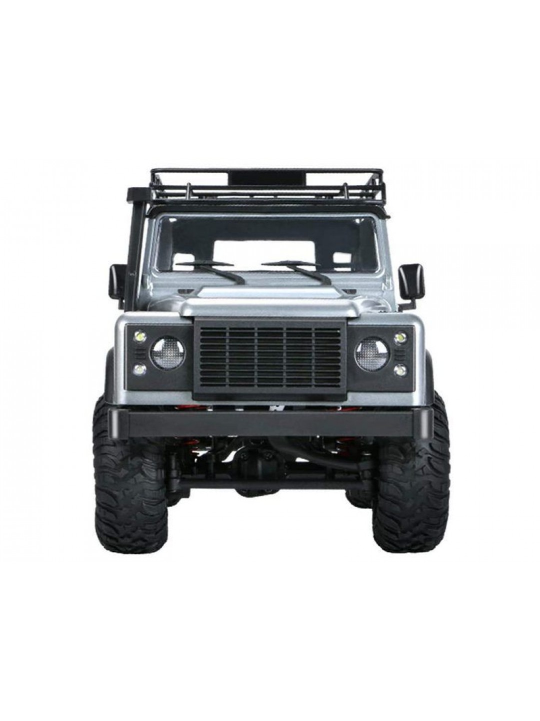 Радиоуправляемая машина MN MODEL англ. внедорожник Defender  D90 (серебристый) 4WD 2.4G 1/12 RTR