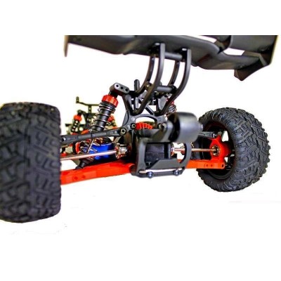 Радиоуправляемая трагги Remo Hobby S EVO-R UPGRADE (красный) 4WD 2.4G 1/16 RTR