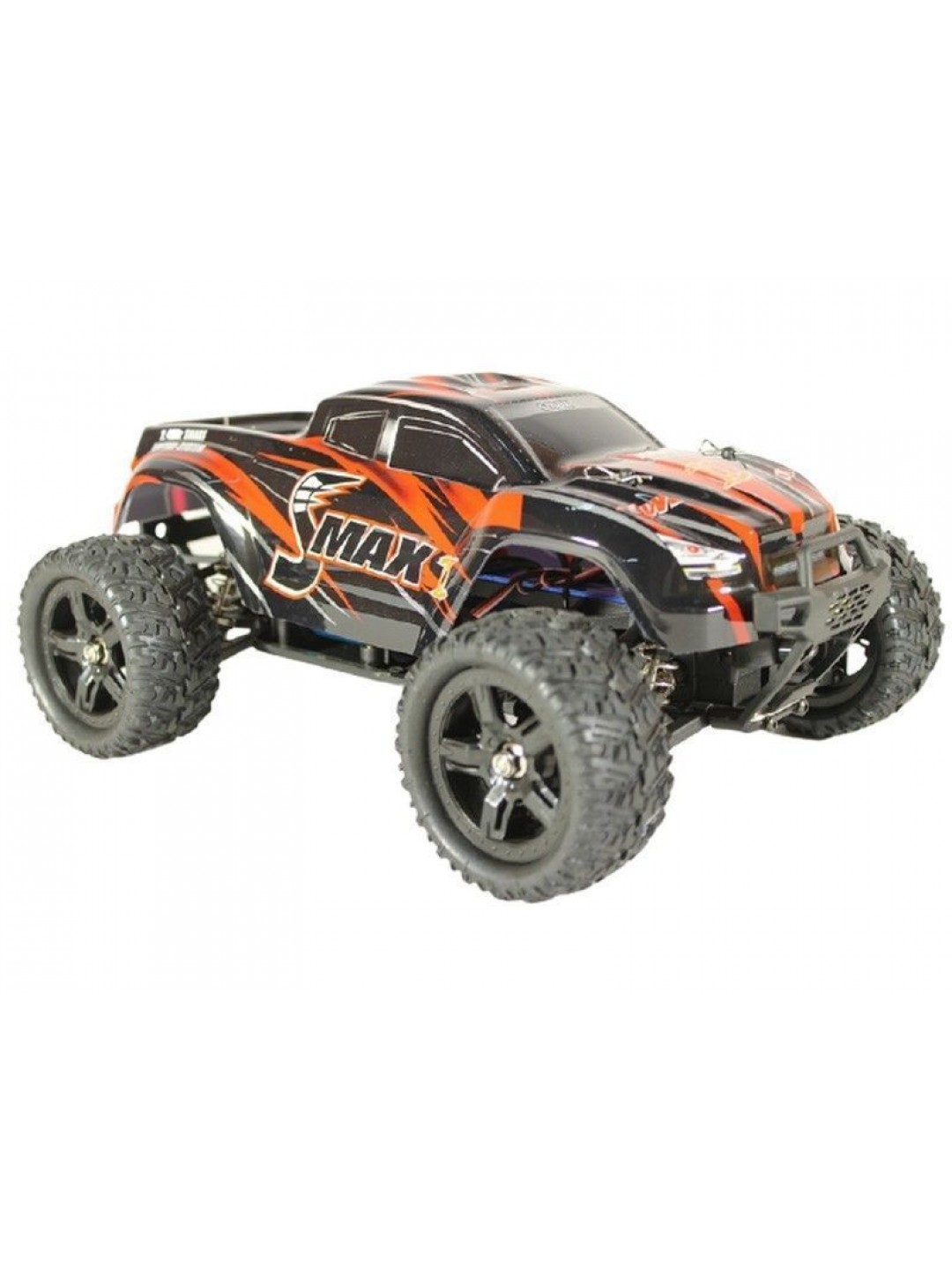 Радиоуправляемый монстр Remo Hobby SMAX Brushless V2.0 (красный) 4WD 2.4G 1/16 RTR