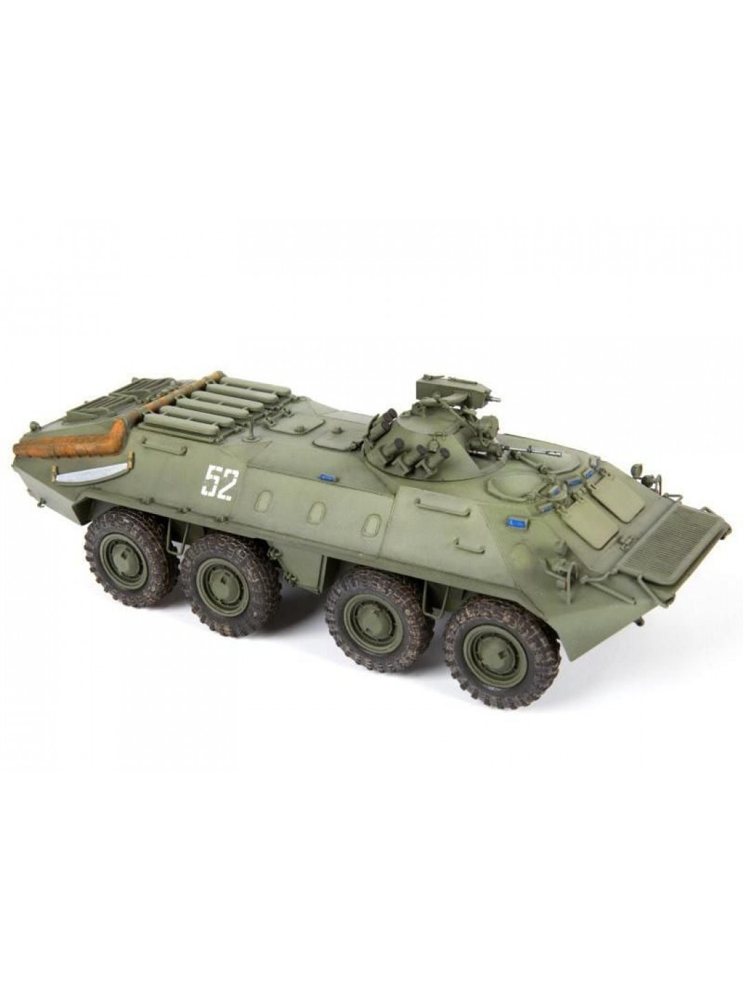 Сборная модель ZVEZDA Российский бронетранспортер БТР-70 с башней МА-7, 1/35