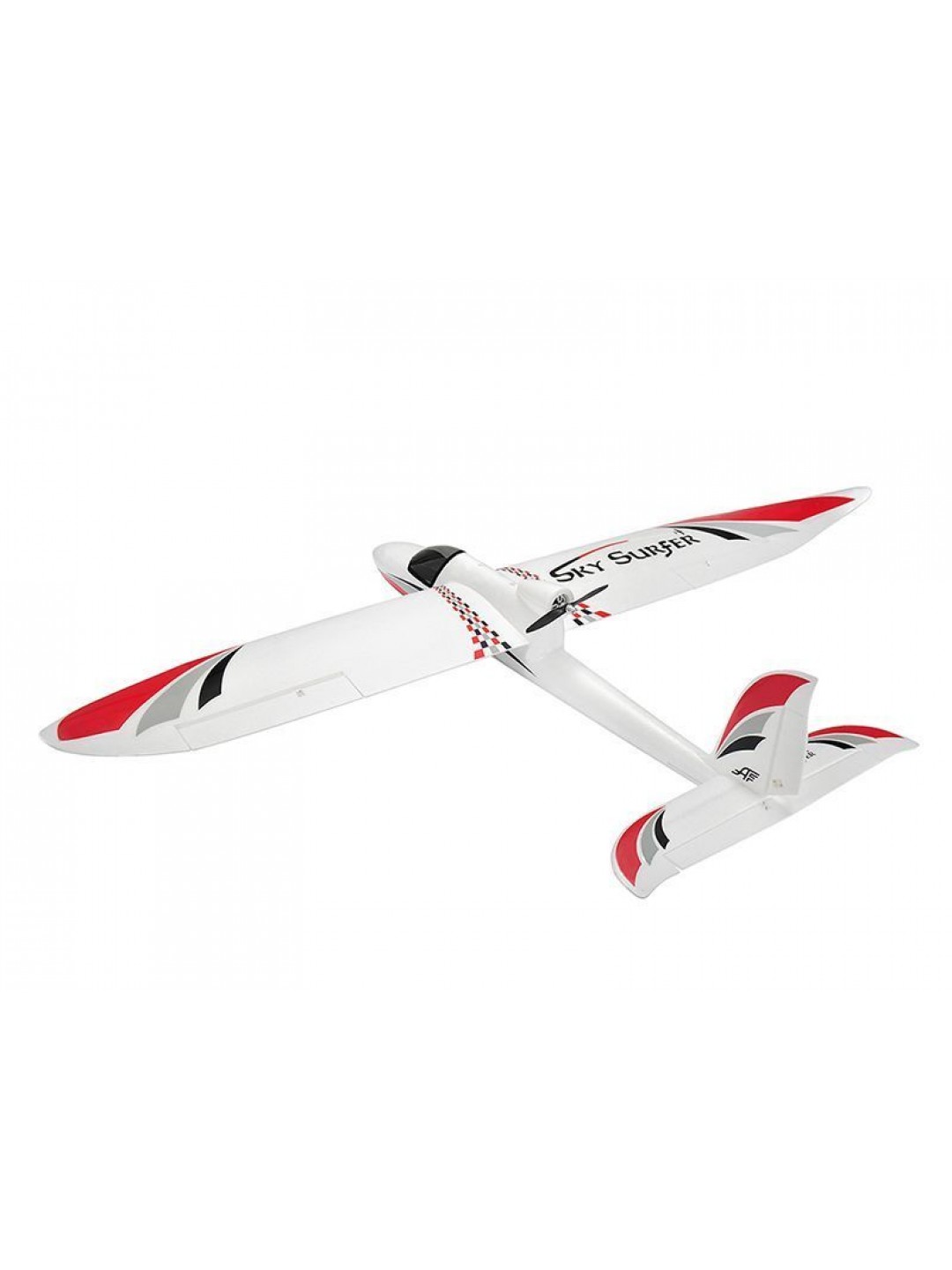 Радиоуправляемый планер Top RC SKY SURFER красный 1400мм 2.4G 4-ch LiPo RTF