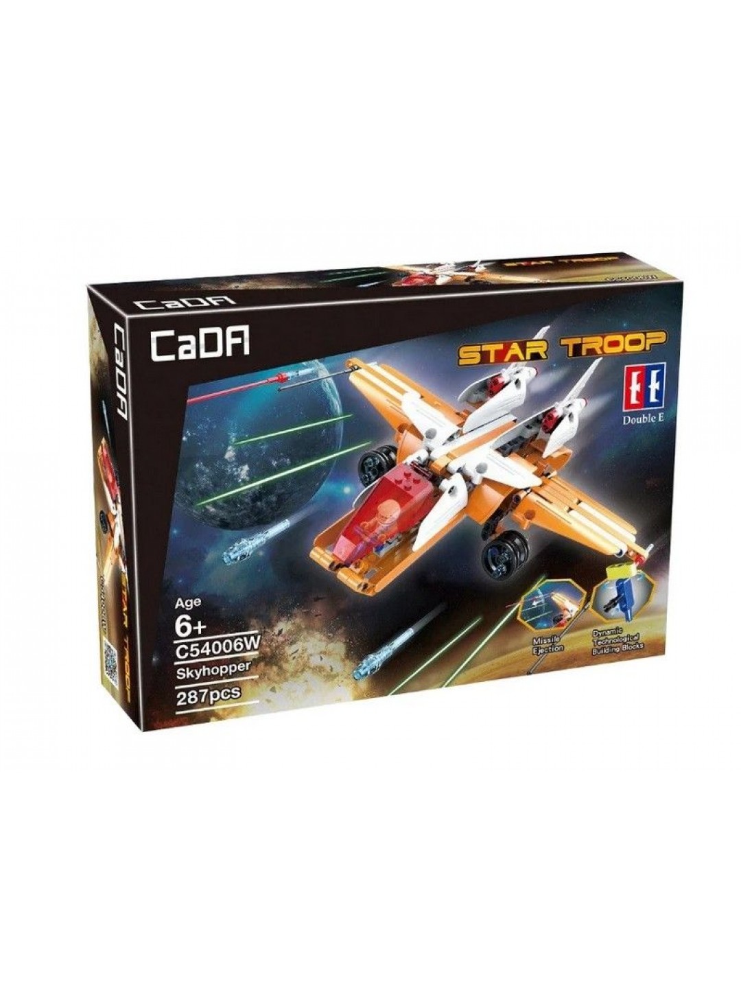 Конструктор CaDA Technic звездный истребитель (287 деталей)