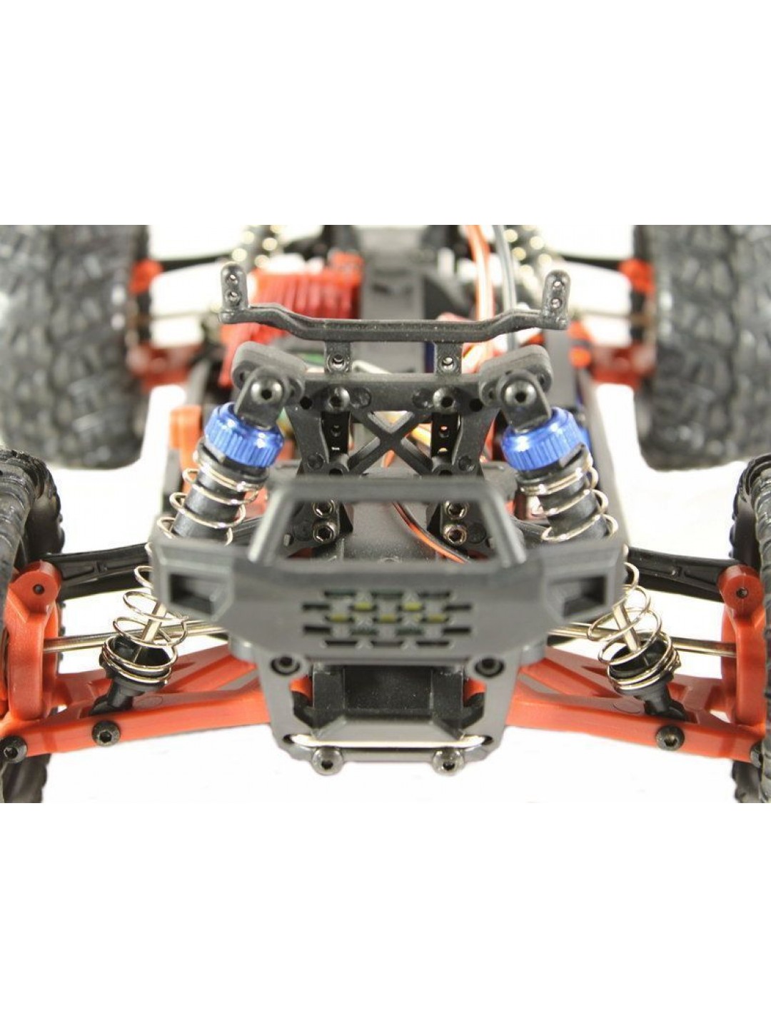 Радиоуправляемый монстр Remo Hobby SMAX UPGRADE V2.0 (красный) 4WD 2.4G 1/16 RTR