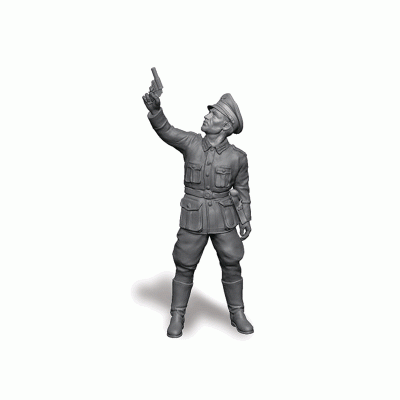 Сборные солдатики ZVEZDA Немецкий штаб, 1/72