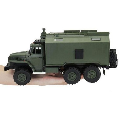 Радиоуправляемая машина WPL УРАЛ (зеленый) 6WD 2.4G 1/16 RTR