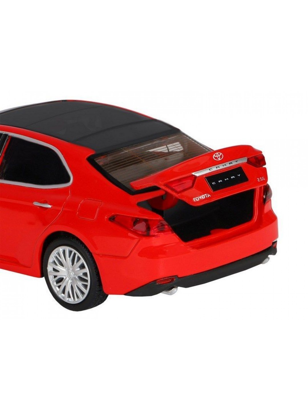 Машина "АВТОПАНОРАМА" Toyota Camry, красный, 1/32, свет, звук, инерция, в/к 17,5*13,5*9 см