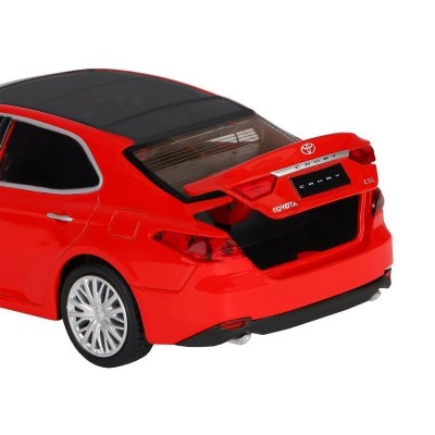 Машина "АВТОПАНОРАМА" Toyota Camry, красный, 1/32, свет, звук, инерция, в/к 17,5*13,5*9 см