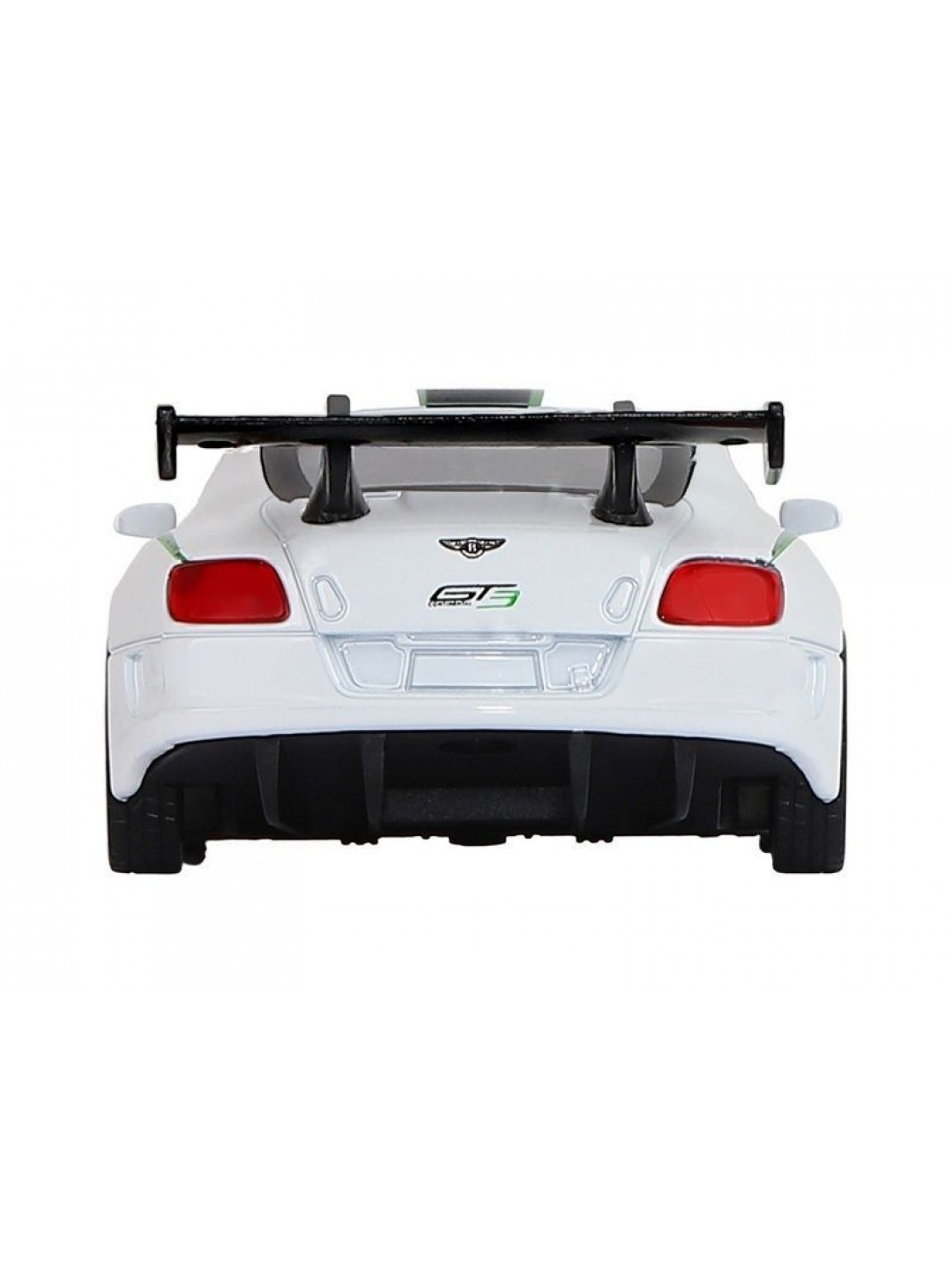 Машина "АВТОПАНОРАМА" Bentley Continental GT3, белый, 1/43, инерция, в/к 17,5*12,5*6,5 см