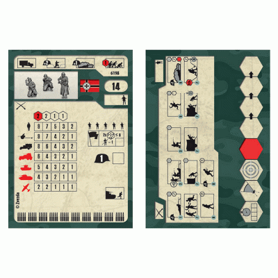 Сборные солдатики ZVEZDA Немецкая пехота 1939-1942гг (зима), 1/72