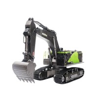 Радиоуправляемый экскаватор HUI NA TOYS 2.4G 22CH 1/14, зеленый RTR Радиоуправляемый экскаватор HUI NA TOYS 2.4G 22CH 1/14, зеленый RTR