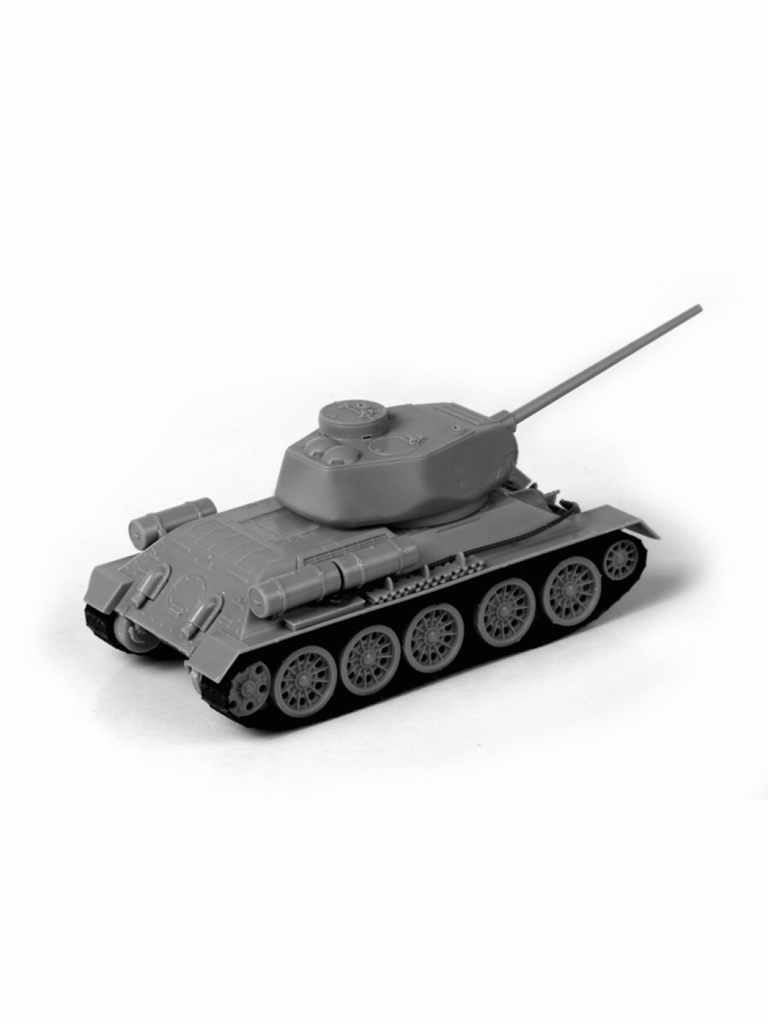 Сборная модель ZVEZDA Советский средний танк Т-34/85 (сборка без клея), 1/72