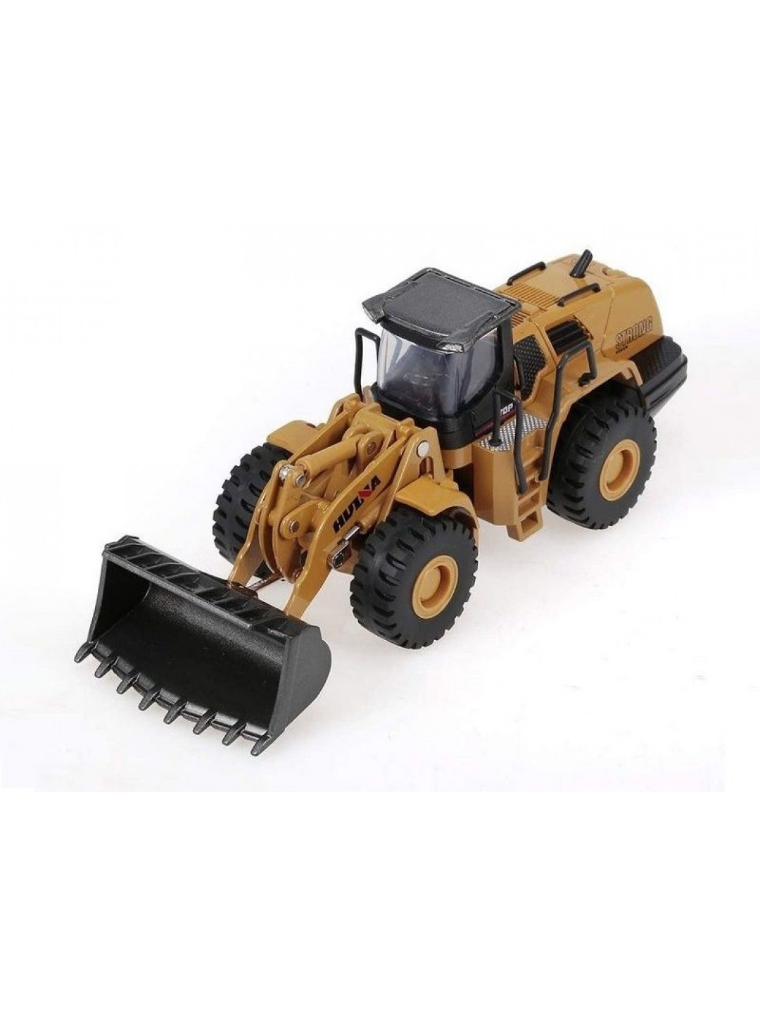 Металлический фронтальный погрузчик + самосвал HUI NA TOYS 1/50