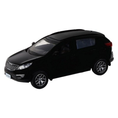 Машина "АВТОПАНОРАМА" KIA SPORTAGE R, черный, 1/39, инерция, в/к 17,5*12,5*6,5 см