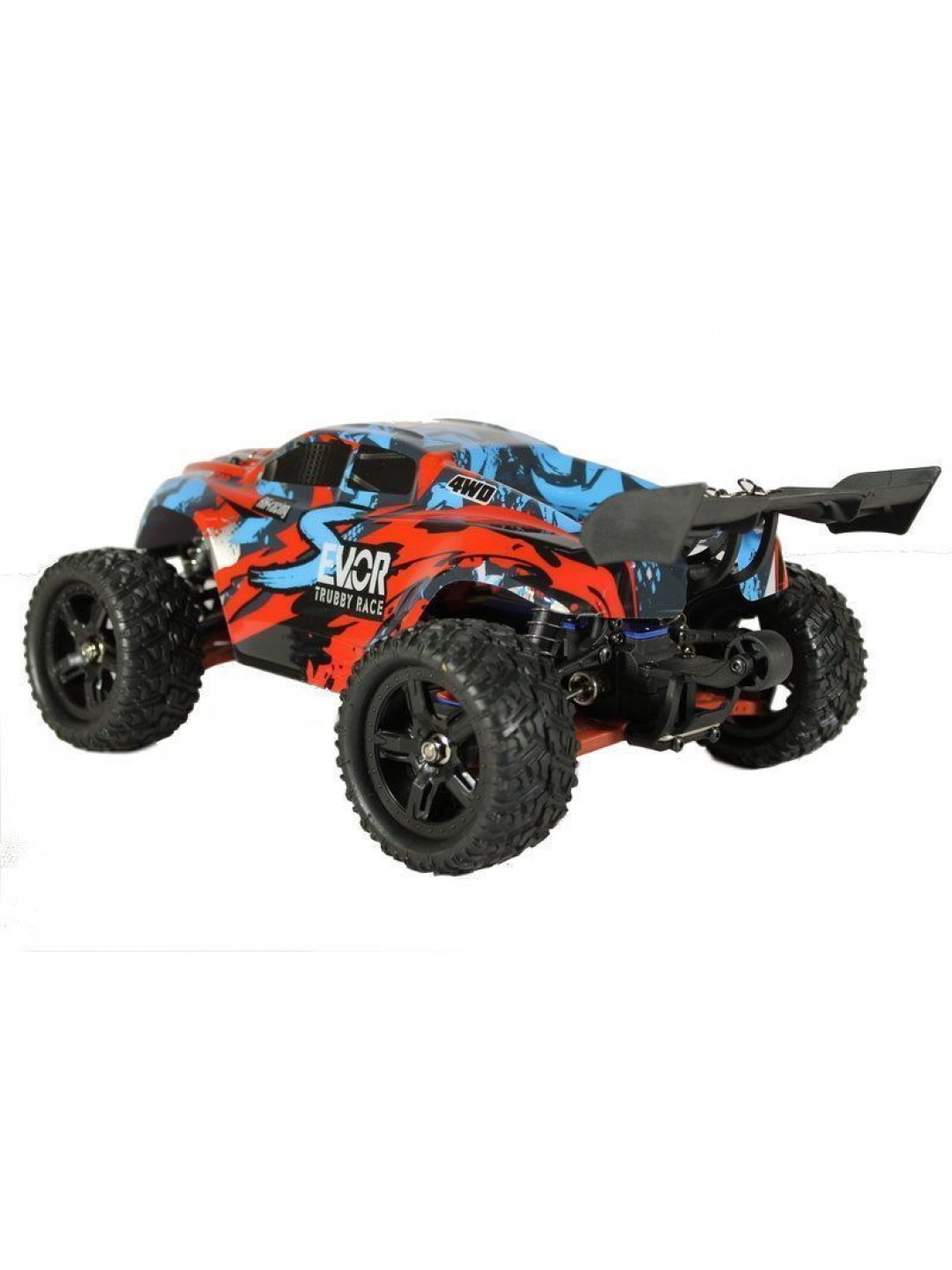Радиоуправляемая трагги Remo Hobby S EVO-R Brushless UPGRADE V2.0 (красный) 4WD 2.4G 1/16 RTR