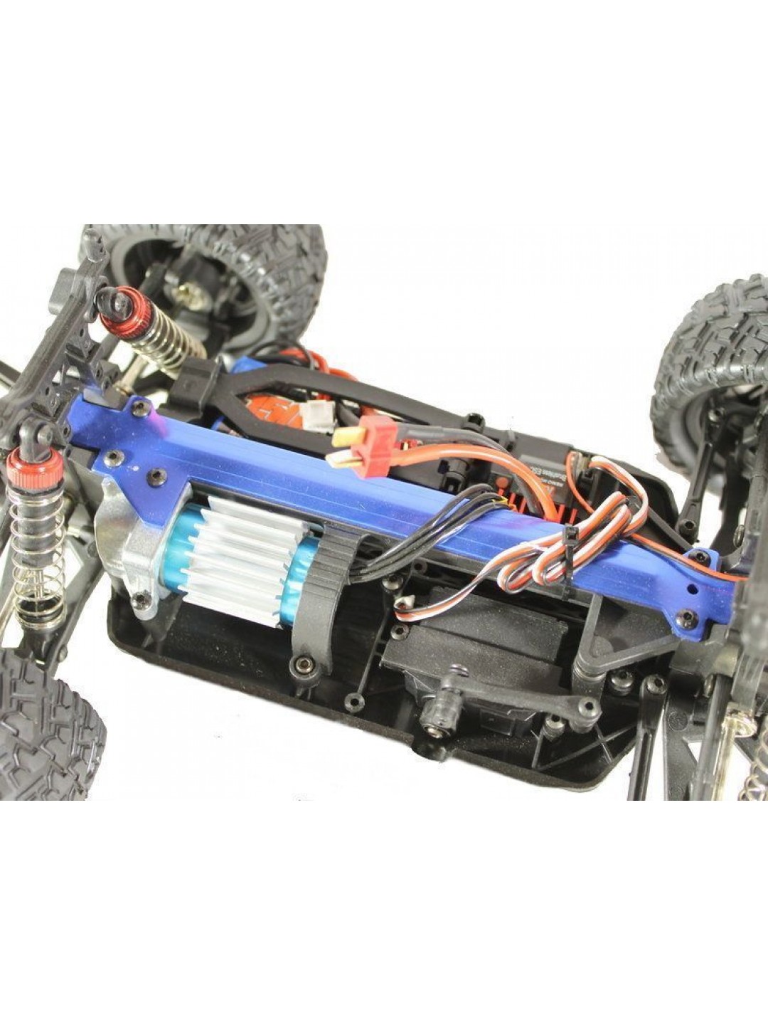 Радиоуправляемый монстр Remo Hobby SMAX Brushless V2.0 (красный) 4WD 2.4G 1/16 RTR