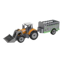 Машина "АВТОПАНОРАМА" ТРАКТОР-ПОГРУЗЧИК С ПРИЦЕПОМ, желтый, в/к 27,5*5,5*9,5 см Машина "АВТОПАНОРАМА" ТРАКТОР-ПОГРУЗЧИК С ПРИЦЕПОМ, желтый, в/к 27,5*5,5*9,5 см