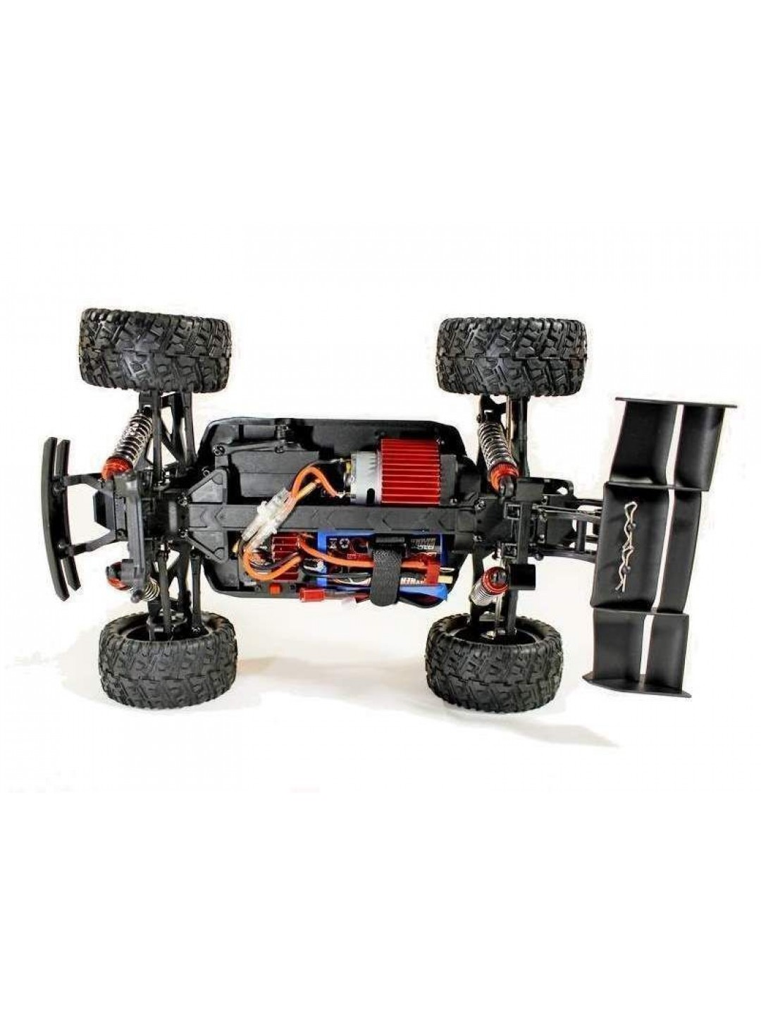 Радиоуправляемая трагги Remo Hobby S EVO-R (красный) 4WD 2.4G 1/16 RTR