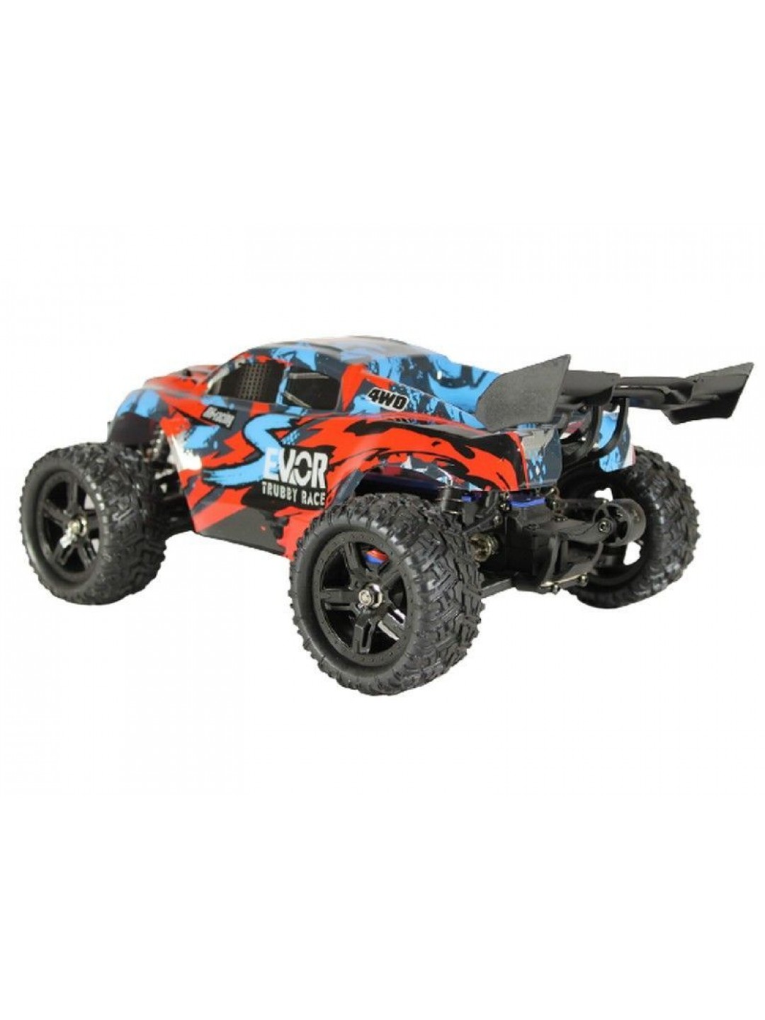 Радиоуправляемая трагги Remo Hobby S EVO-R Brushless V2.0 (красная) 4WD 2.4G 1/16 RTR