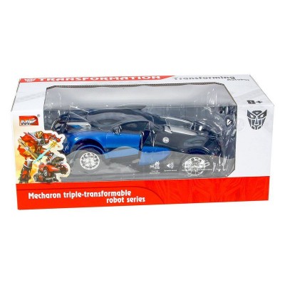 Р/У трансформер MZ Bugatti Veyron 2801P, робот зверь 1/14