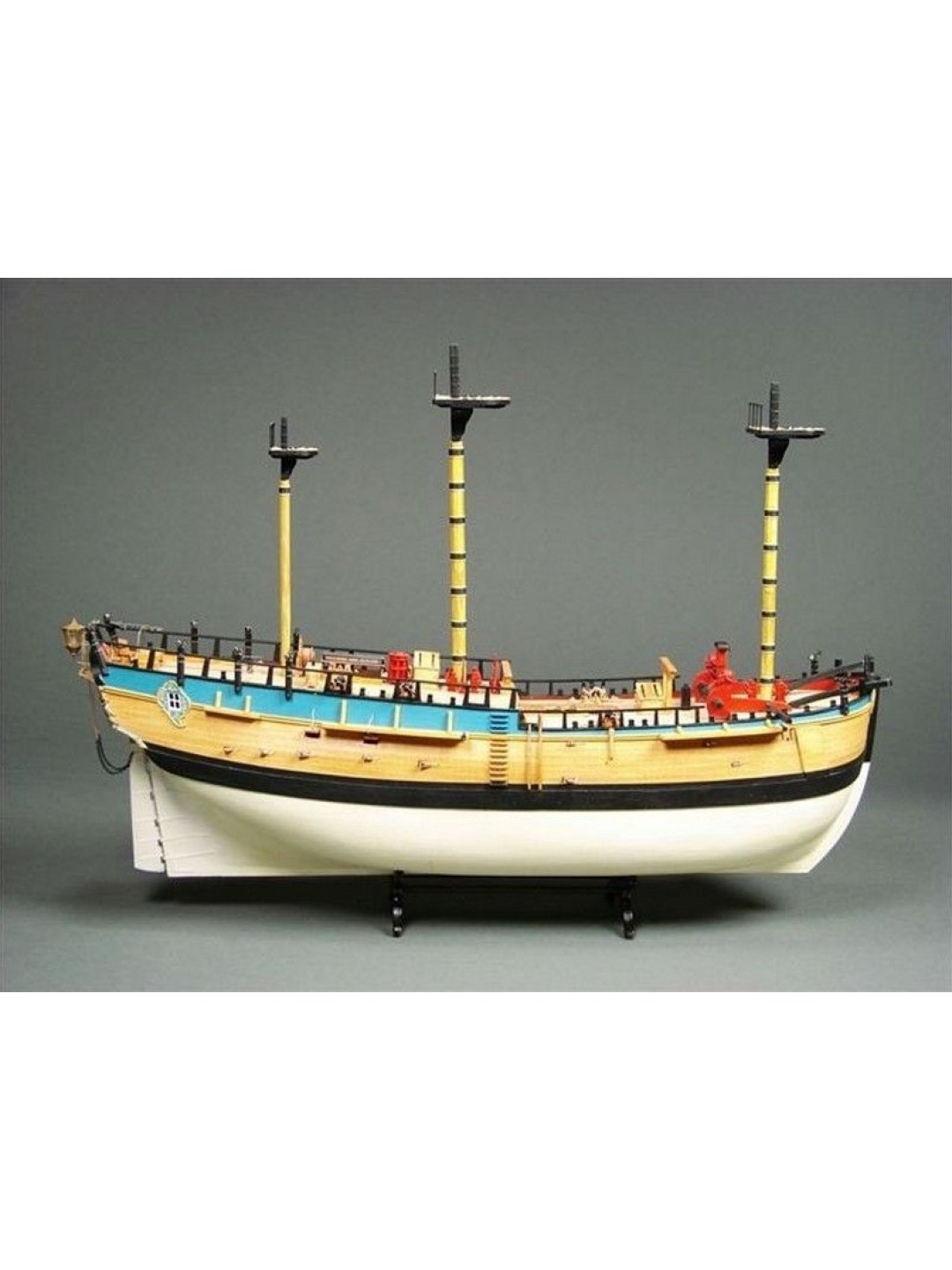 Сборная картонная модель Shipyard барк HMB Endeavour (№33), 1/96