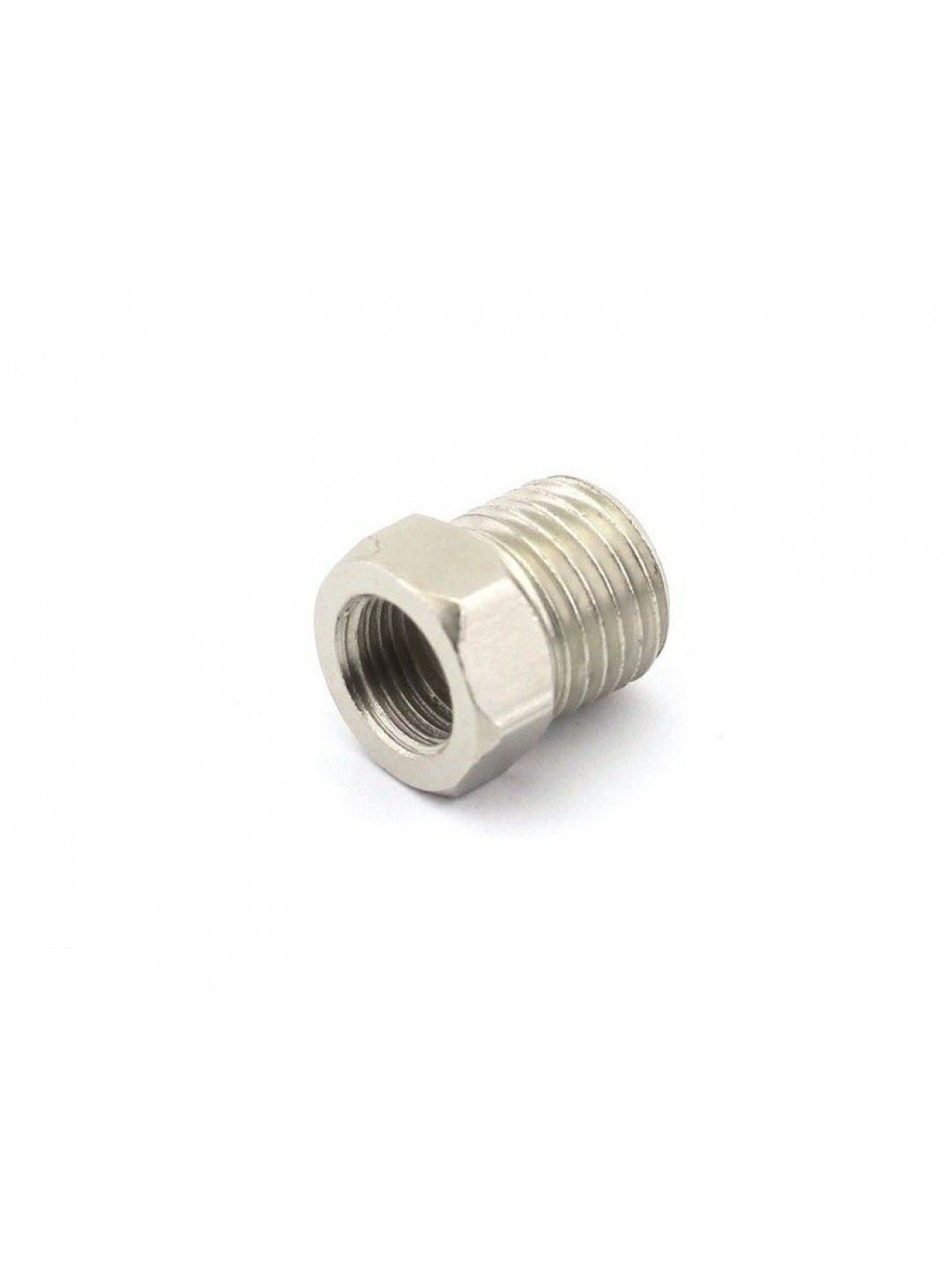 Переходник штуцер 1/4" - гайка 1/8"