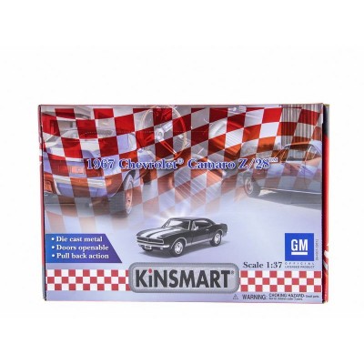 Машина Kinsmart Chevrolet Camaro Z/28 1:40 в асс. инерция (1/12шт.) б/к
