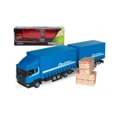 Машина Autotime "SCANIA" автопоезд  1:48