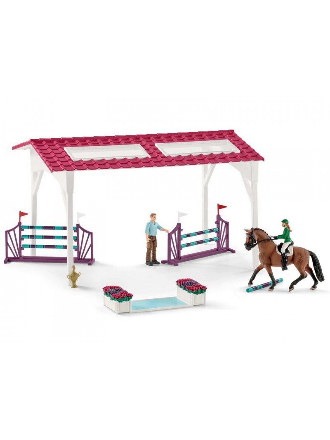 Фигурка Schleich Проверка перед большим конным турниром, lmtd