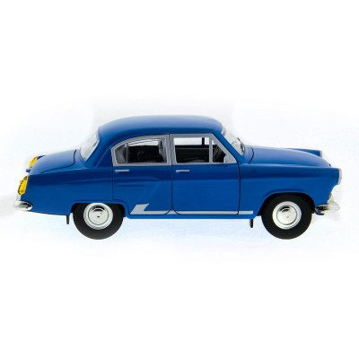 Машина "АВТОПАНОРАМА" ГАЗ-21 "Волга" 1/24 в/к  26*12*11см, синяя