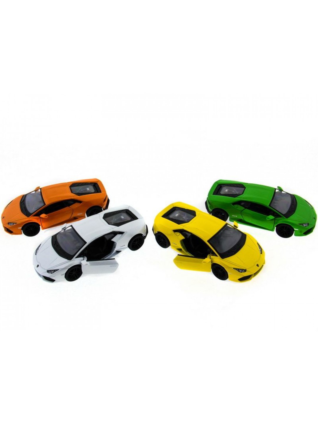 Машина Kinsmart Lamborghini Huracan инерция (1/12шт.) 1:36 б/к