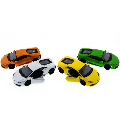 Машина Kinsmart Lamborghini Huracan инерция (1/12шт.) 1:36 б/к