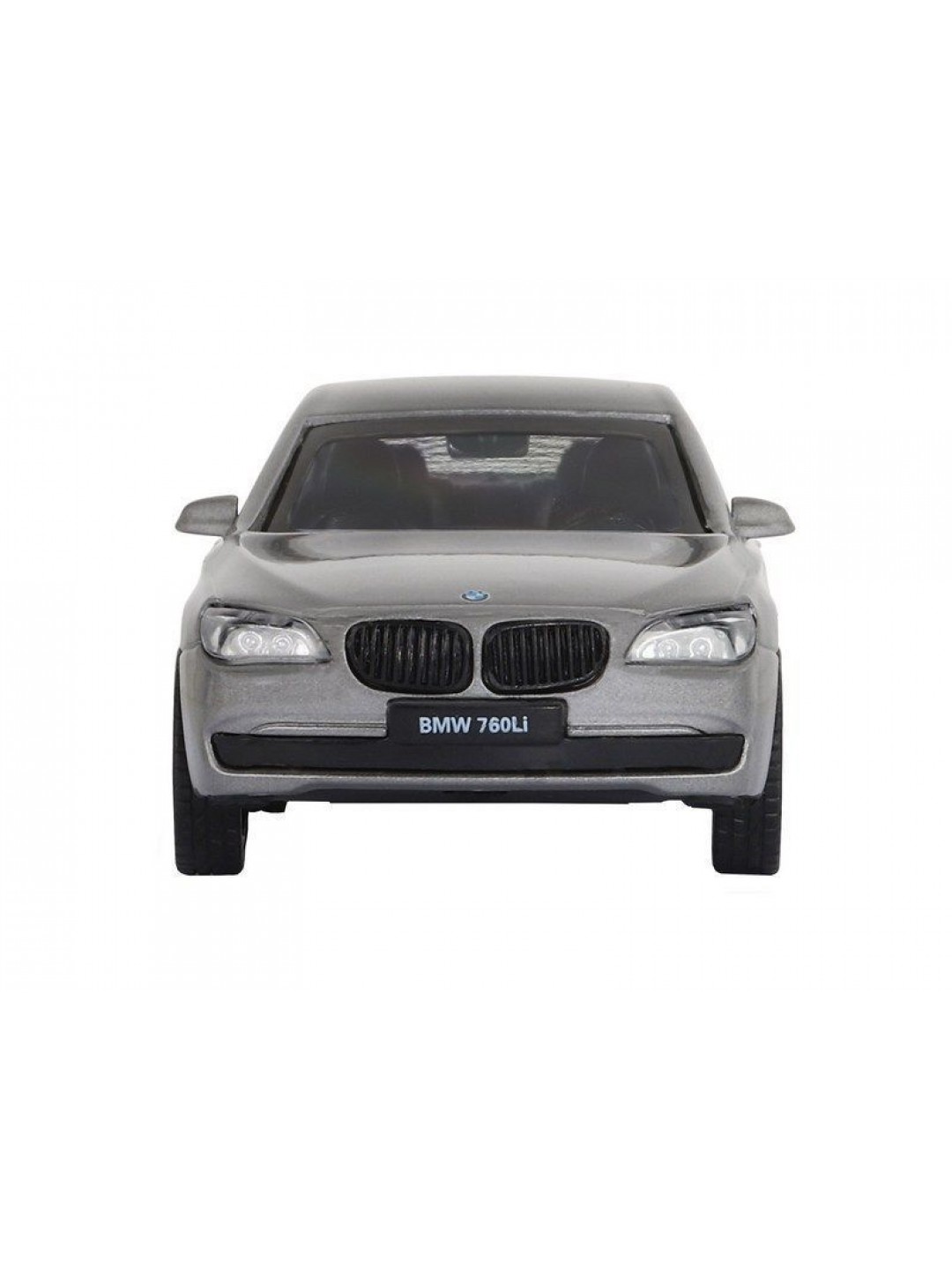 Машина "АВТОПАНОРАМА" BMW 760 LI, серый, 1/46, инерция, в/к 17,5*12,5*6,5 см