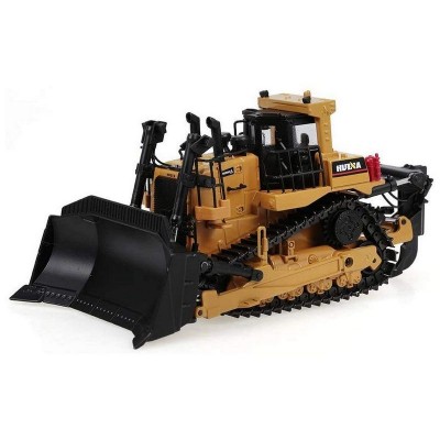 Металлический бульдозер HUI NA TOYS 1/50
