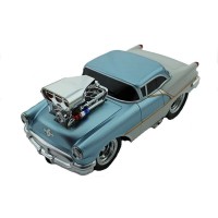 Р/У машина из серии "Muscle Сar" с гоночным Мотором 1/16 + свет + звук голубая Р/У машина из серии "Muscle Сar" с гоночным Мотором 1/16 + свет + звук голубая