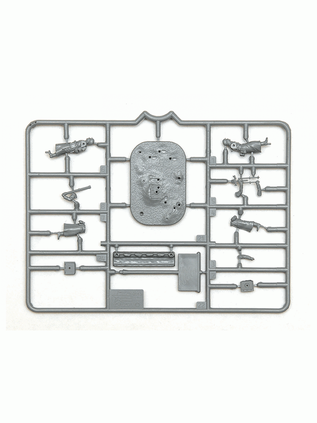 Сборные солдатики ZVEZDA Немецкий 81-мм миномет с расчетом (зима), 1/72