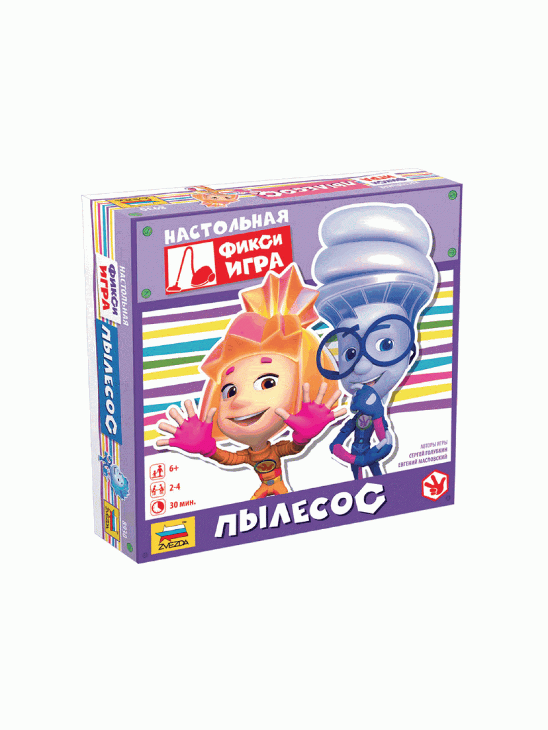 Настольная игра ZVEZDA "Фиксики. Пылесос.", детская