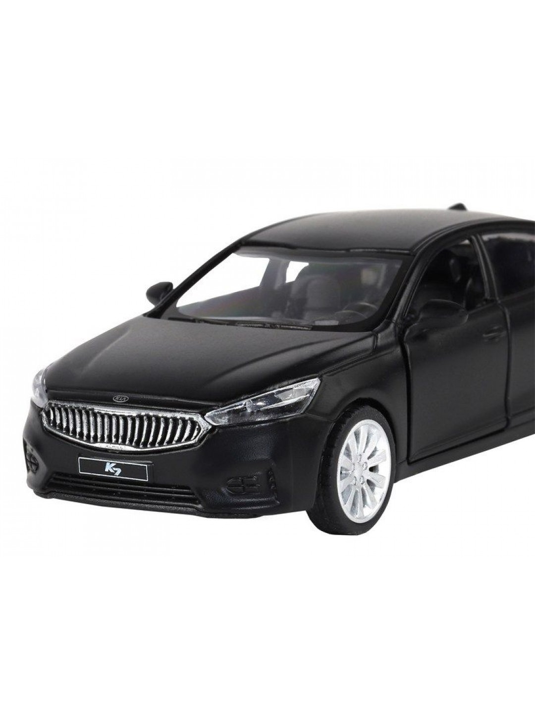 Машина "АВТОПАНОРАМА" KIA K7, черный, 1/41, инерция, в/к 17,5*12,5*6,5 см