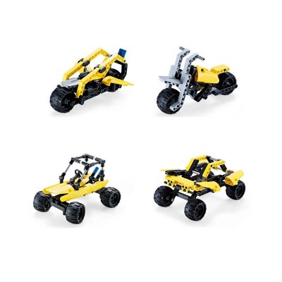Конструктор CaDA Technic багги-квадроцикл-мотоцикл 8 в 1 (338 деталей)