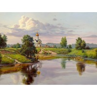 Картина мозаикой с нанесенной рамкой 40х50 ПРИЩЕПА. РУСЬ (27 цветов) Картина мозаикой с нанесенной рамкой 40х50 ПРИЩЕПА. РУСЬ (27 цветов)