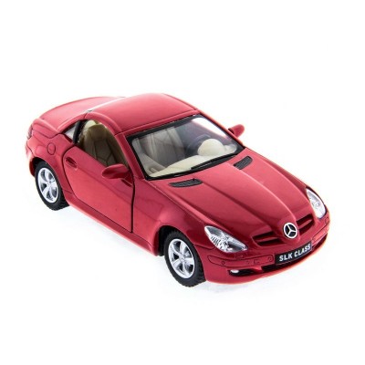 Машина Kinsmart 1:32 MERCEDES-BENZ SLK инерция (1/12шт.)  б/к