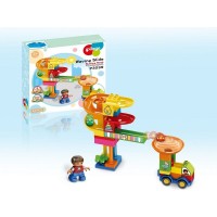 Конструктор Pilage Доставка детских товаров (42 детали), лабиринт с шариками и воронками Конструктор Pilage Доставка детских товаров (42 детали), лабиринт с шариками и воронками