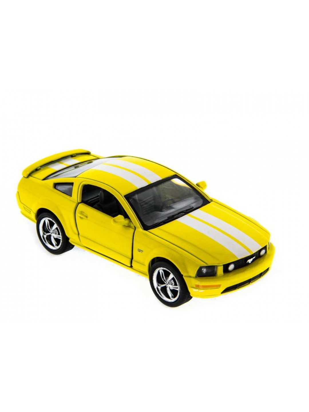 Машина Kinsmart 1:38 Ford Mustang GT с полосками инерция (1/12шт.) б/к